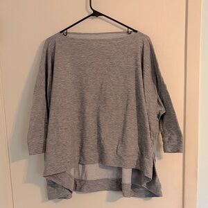 Sweat top, drop shoulder oversized Sz Small